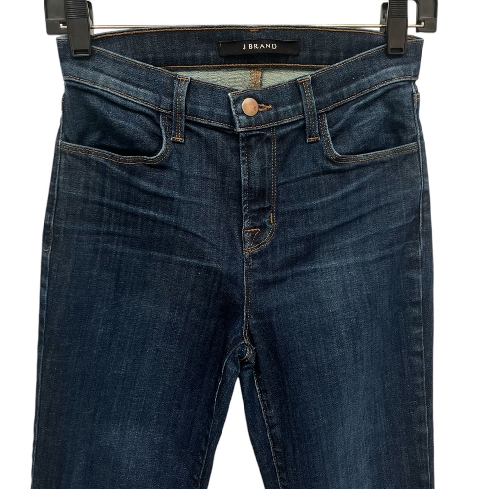 J Brand Dark Wash Bootcut Stretch Denim Jeans Women's Size 26 - Picture 2 of 7